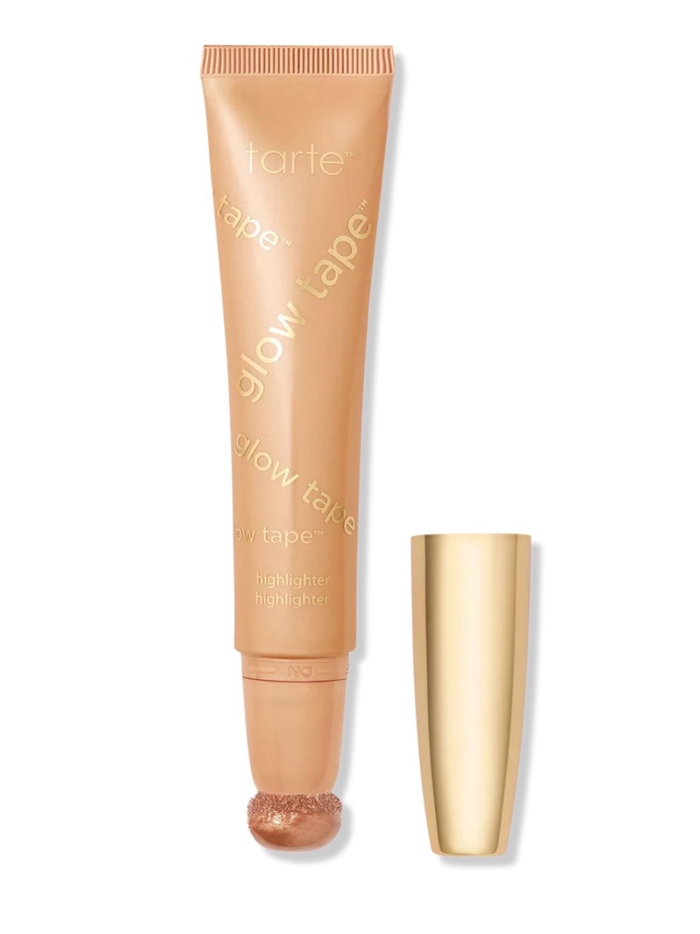 Tarte Glow Tape Highlighter Gold Contour Blush - Golden Glow-New